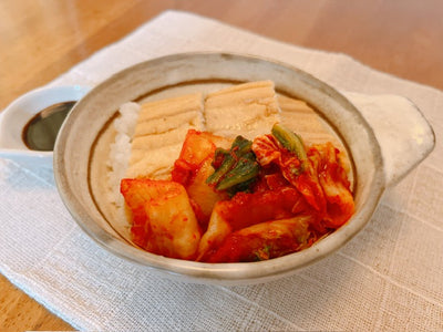 煮あなごキムチごはん